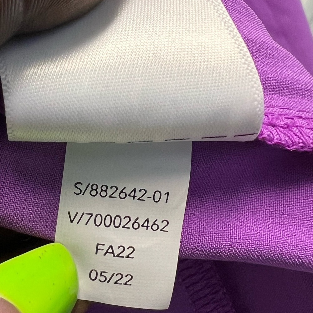 Athleta Brooklyn Heights High Rise Pants -Jazzy Purple Plus-Size 16 - Picture 11 of 11